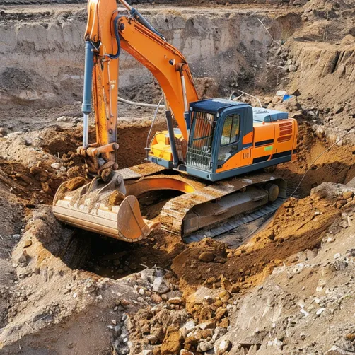 Příprava staveniště